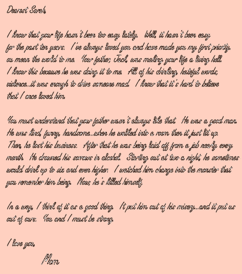 Letter To Daughter From Mother Levelings